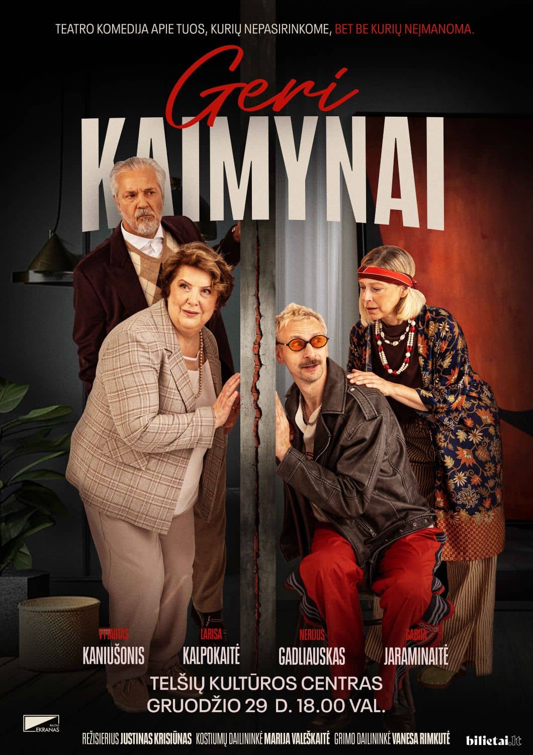 Teātra komēdija "Labi kaimiņi"