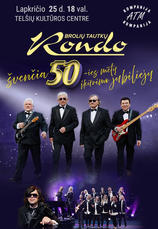 BROLIŲ TAUTKŲ RONDO jubiliejinis koncertas | Dalyvauja Raigardo Tautkaus šampaninis Kauno choras