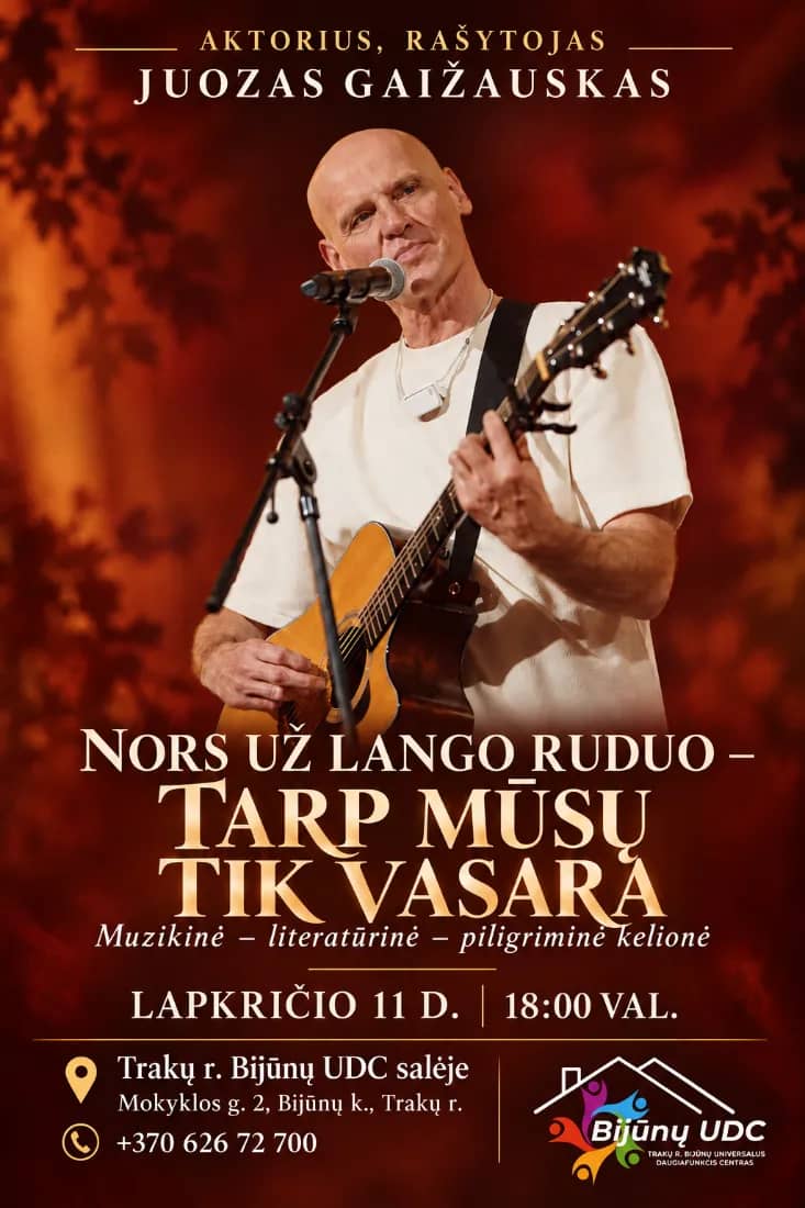 Muzikāls un svētceļojuma brauciens ar Juozu Gaižausku