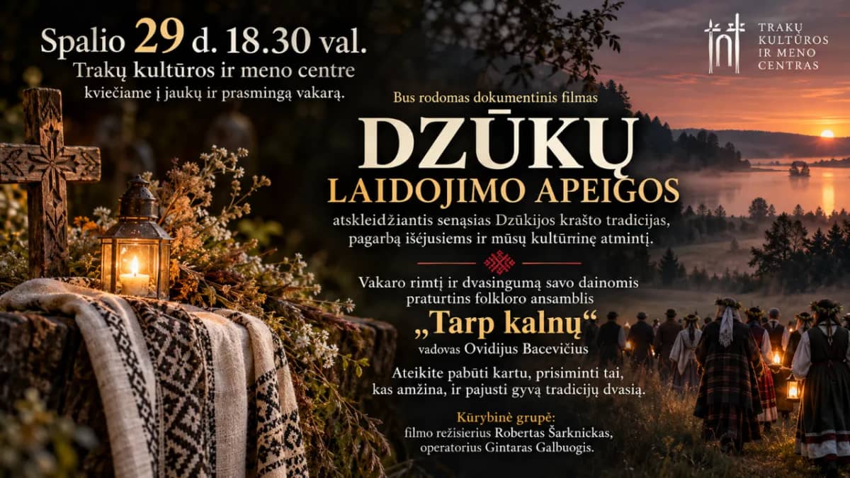 Dokumentālā filma „Dzūkijas bēru paražas”