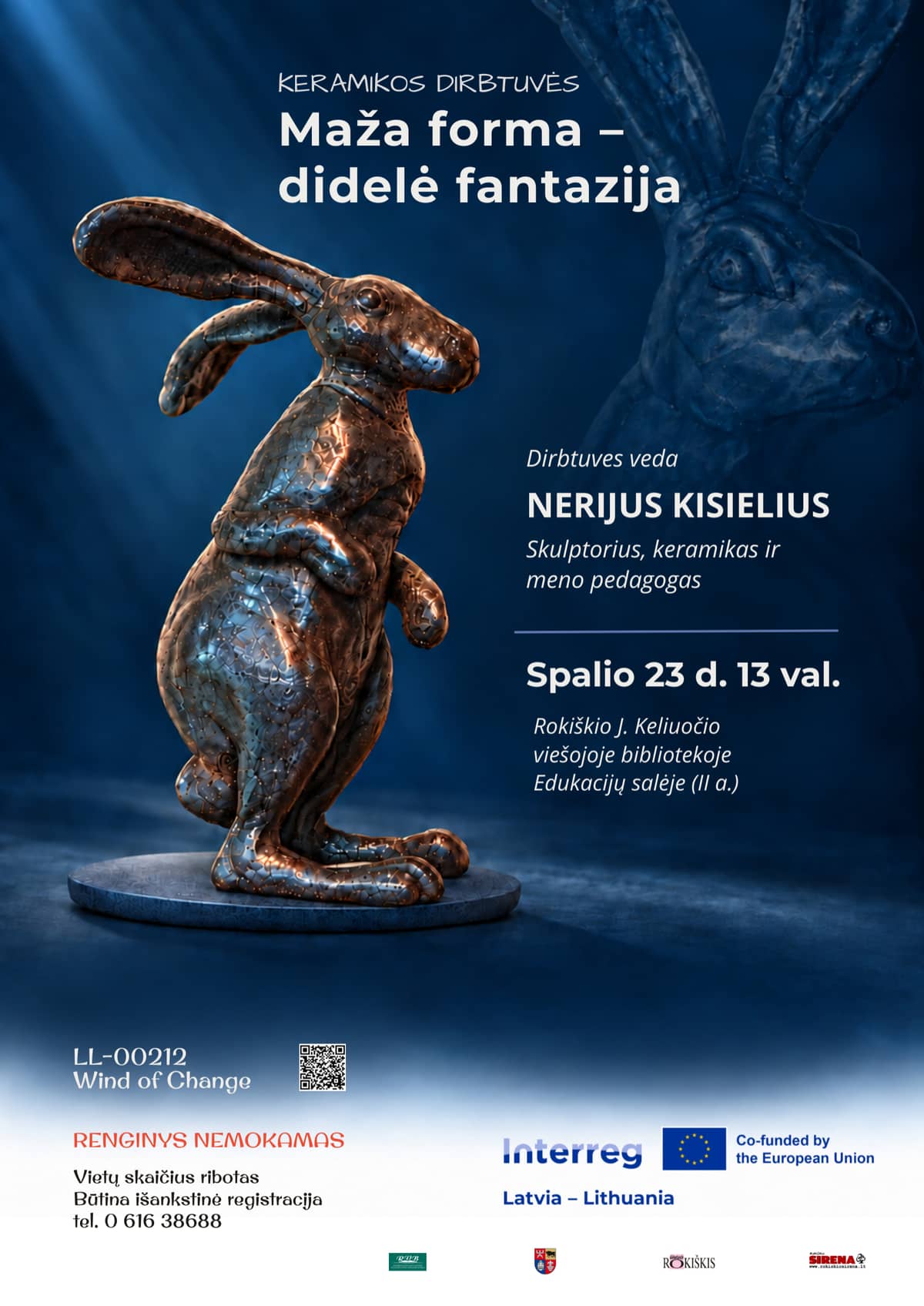 Keramikas darbnīca „Maza forma – liela fantāzija”