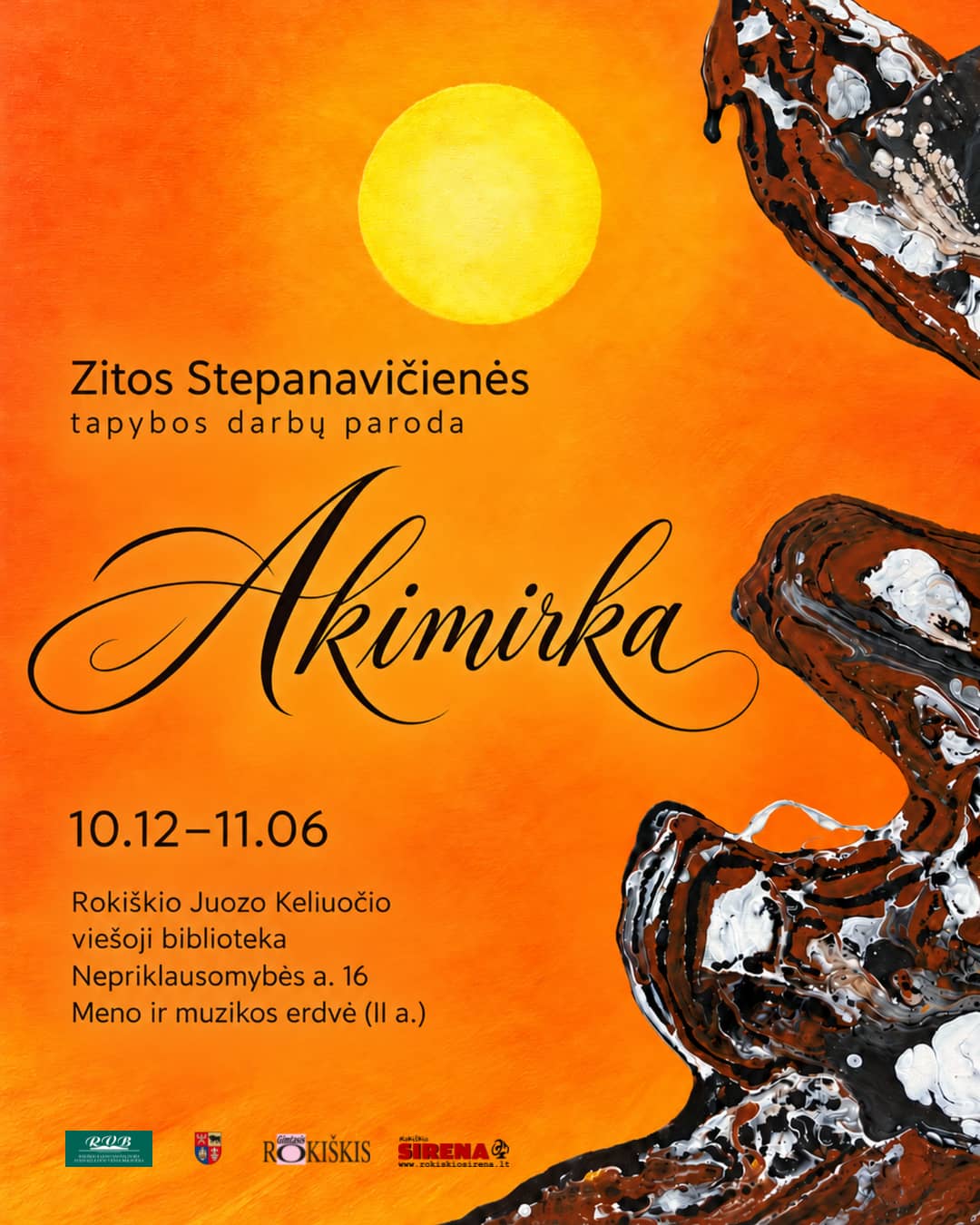 Zitas Stepanavičienes gleznu izstāde „Akimirka”
