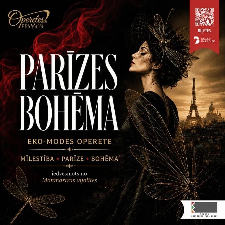Eko-modes operete “Parīzes bohēma”