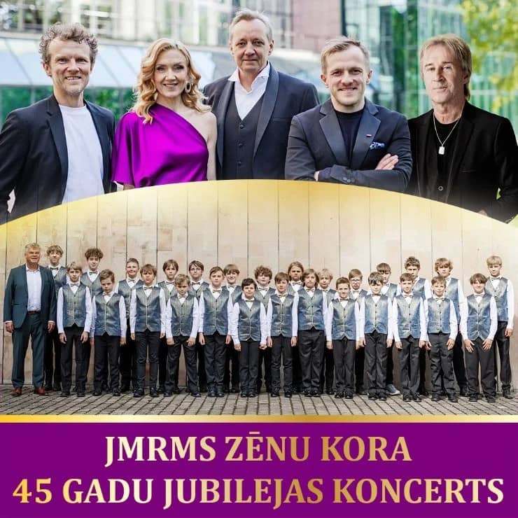Mēs varam līdzās būt. Jāzepa Mediņa Rīgas mūzikas skolas zēnu kora 45 gadu jubilejas koncerts