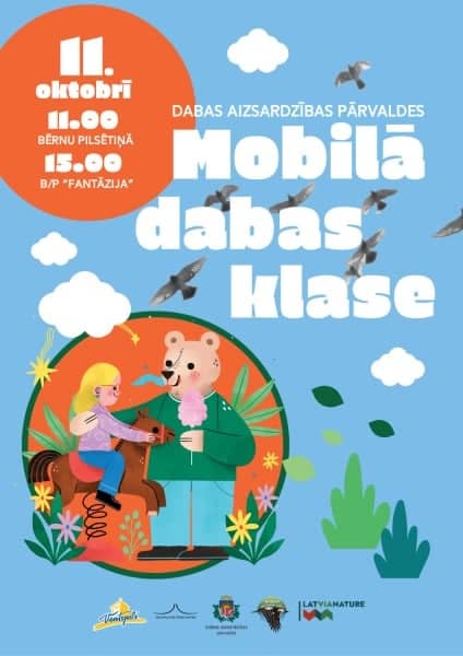 Pasākums ģimenēm ar bērniem sadarbībā ar Dabas aizsardzības pārvaldi