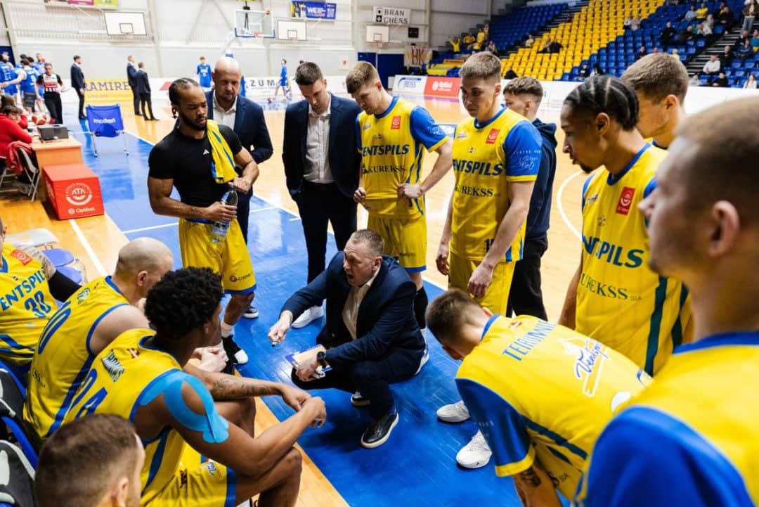 Latvijas- Igaunijas Basketbola Līgas spēle BK „Ventspils” – VEF Rīga