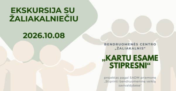 „Kopā mēs esam spēcīgāki”: ekskursija ar žaliakalnieti (Žaliakalņa centrālā daļa)
