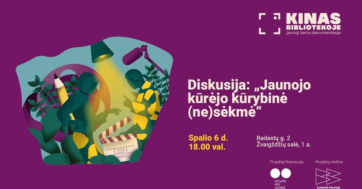 Un ja nu neveiksme – daļa no radošā procesa? Ozolynas bibliotēka aicina uz diskusiju „Jaunā autora radošā (ne)veiksme“