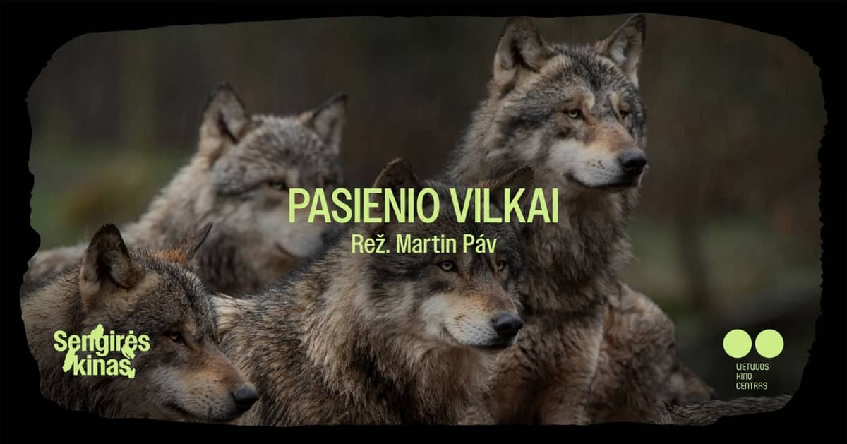 SENGIRĖS KINO vakars Kauņas Vītauta Dižā publiskajā bibliotēkā: "Robežas vilki"