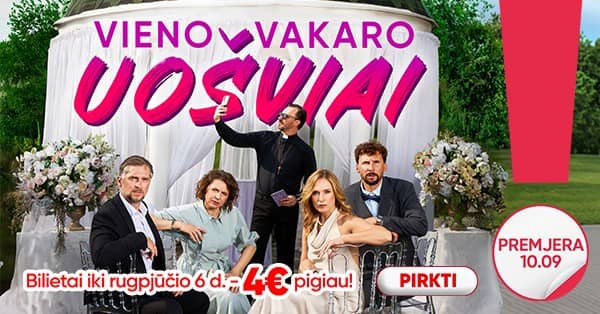 Domino teātra pirmizrāde "Vienas vakars uošvji"