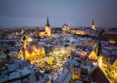 Jaungada koncerts un gaismas šovs Brīvības laukumā