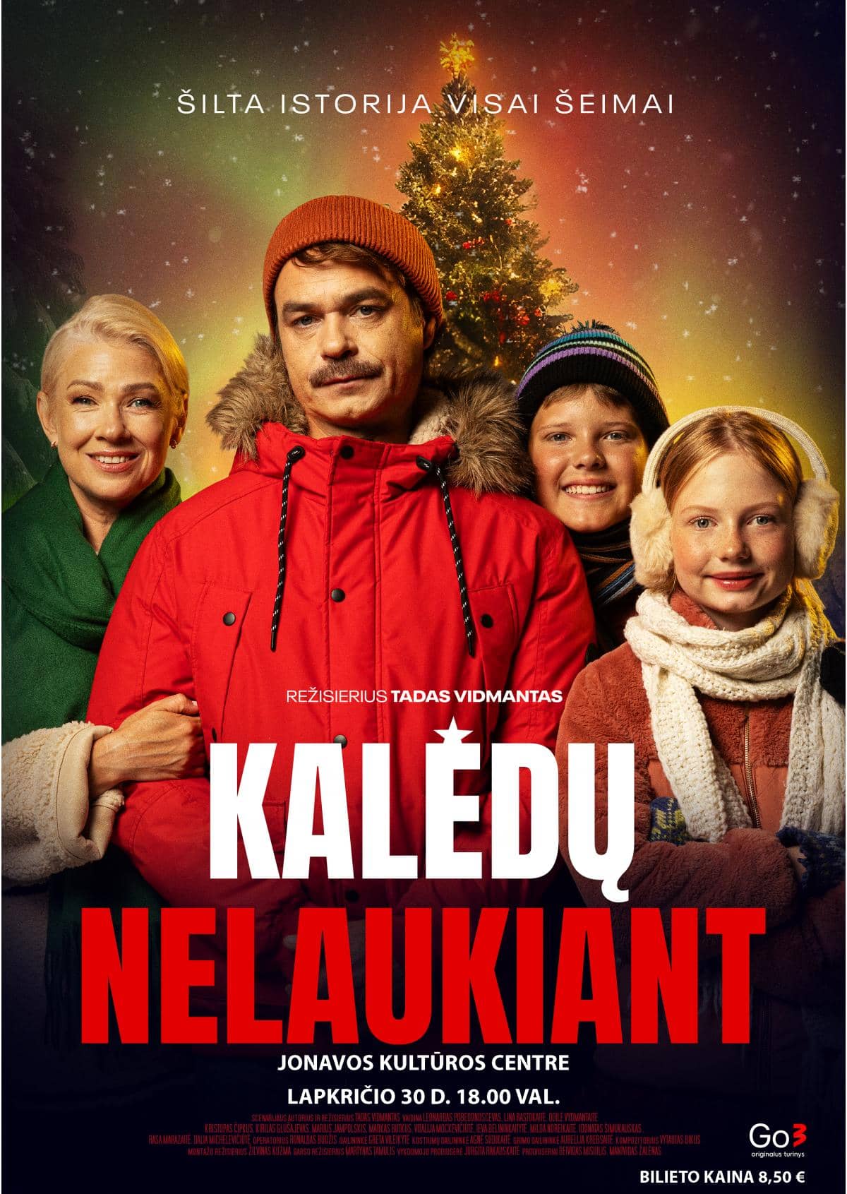 Kinofilma "Kalėdų nelaukiant"