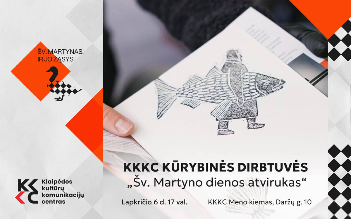KKKC radošās darbnīcas „Svētā Mārtiņa dienas apsveikuma kartīte“