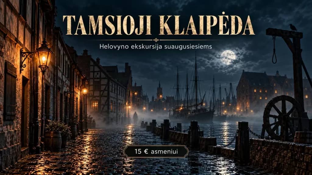 Helovīna ekskursija "Tumšā Klaipēda" (Papildu)