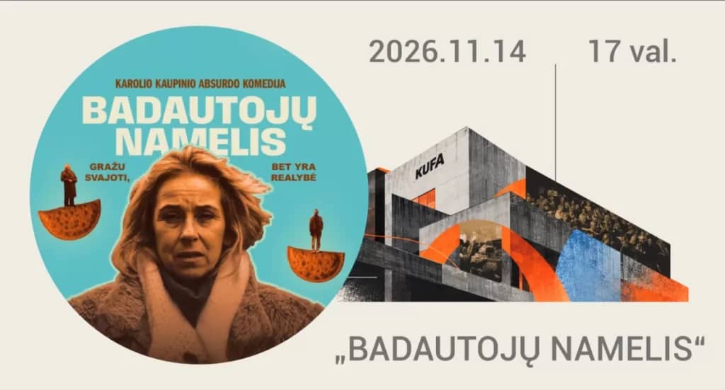 KUFA Rudens maratons 2026 | Filma "Badautojų namelis"