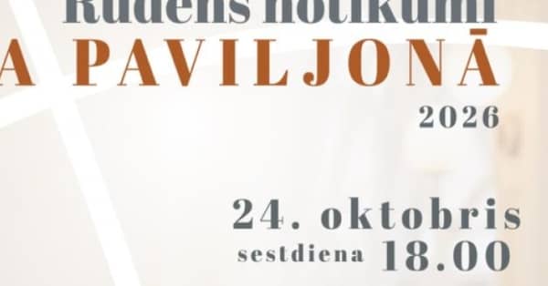 Rudens džezs Parka Paviljonā