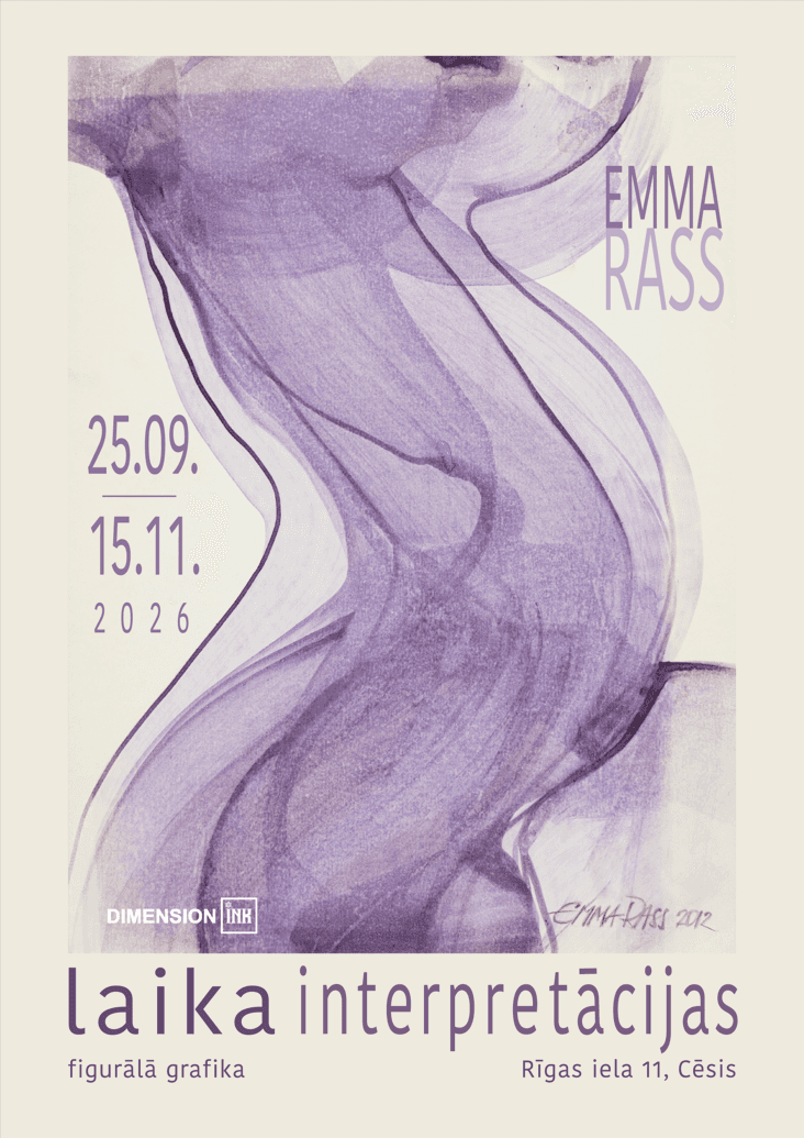 Emmas Rass personālizstāde “laika interpretācijas”