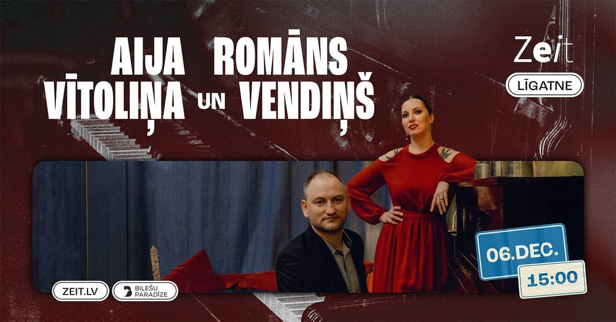Dziedātājas Aijas Vītoliņas un pianista Romāna Vendiņa koncerts