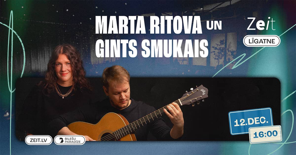 Martas Ritovas un Ginta Smukā koncerts
