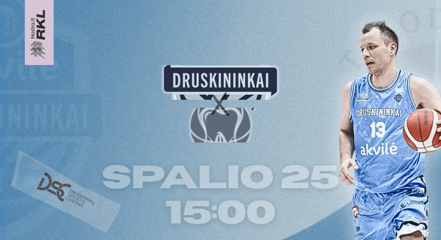 RKL spēle. Druskininku "Akvilė" - Prienu "Tikodenta"
