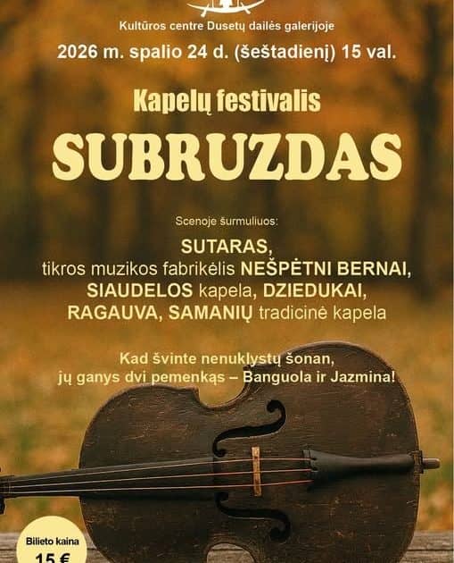Kapeļu festivāls “Subruzdas”