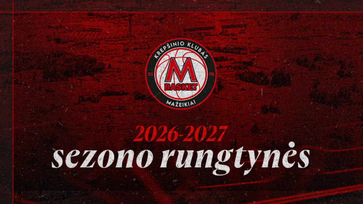 NKL: Mažeikių „M Basket“ – Kauno r. „Atletas"