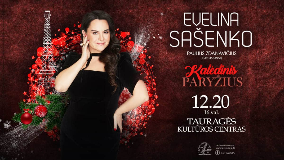 EVELINA SAŠENKO | ZIEMASSVĒTKU PARĪZE