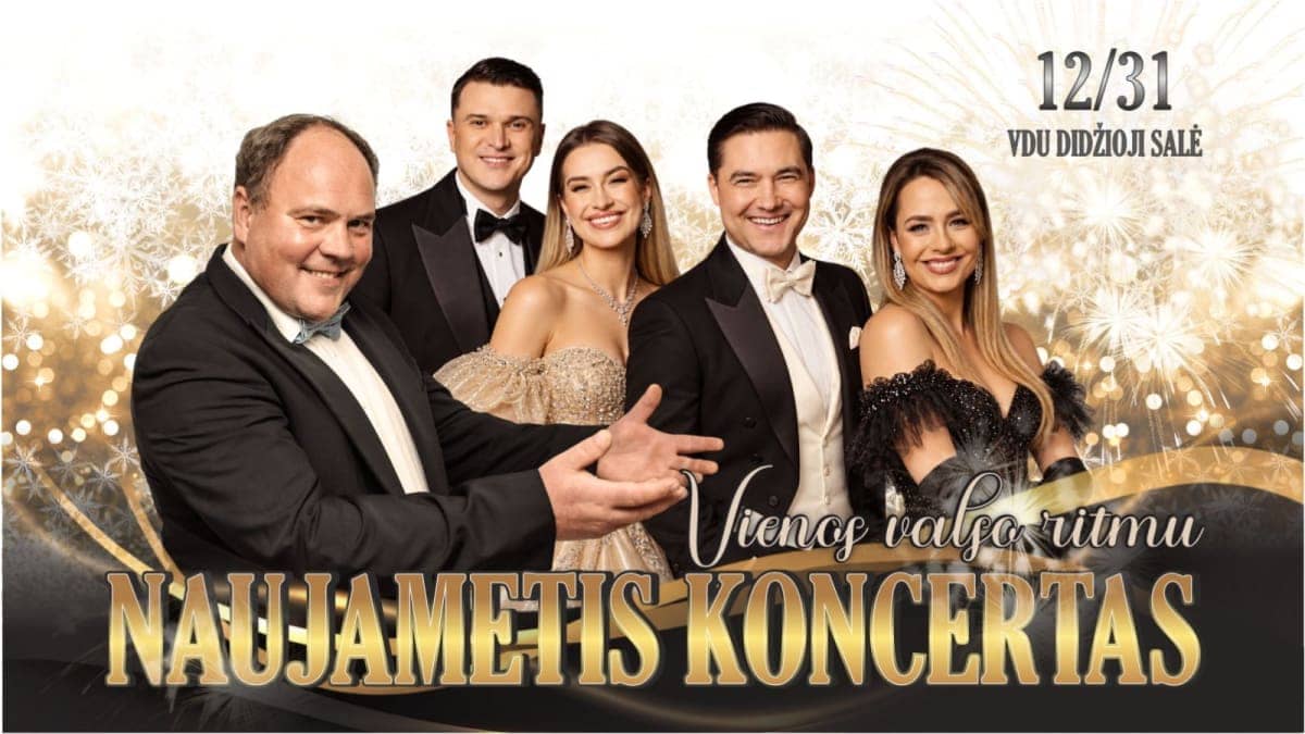 Jaungada koncerts Viena valša ritmā