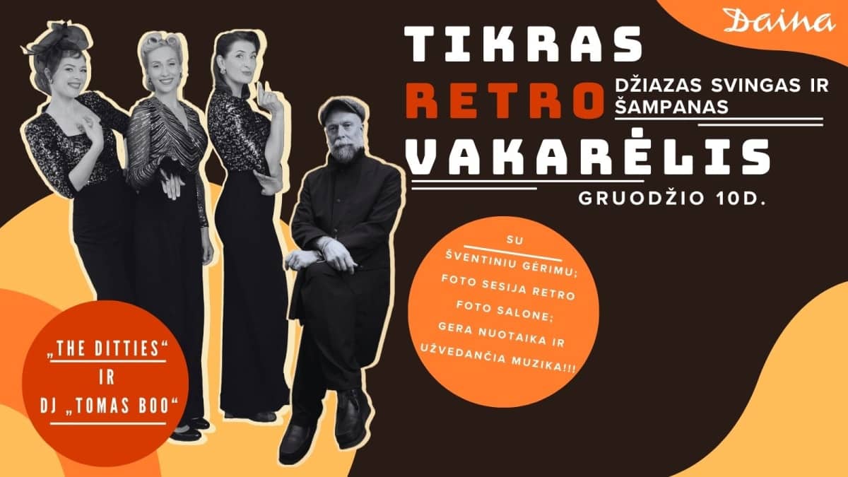 Īsts retro vakars
