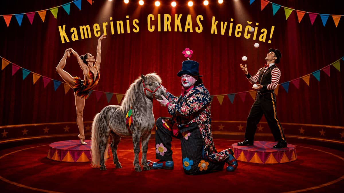 Kamercirks aicina!