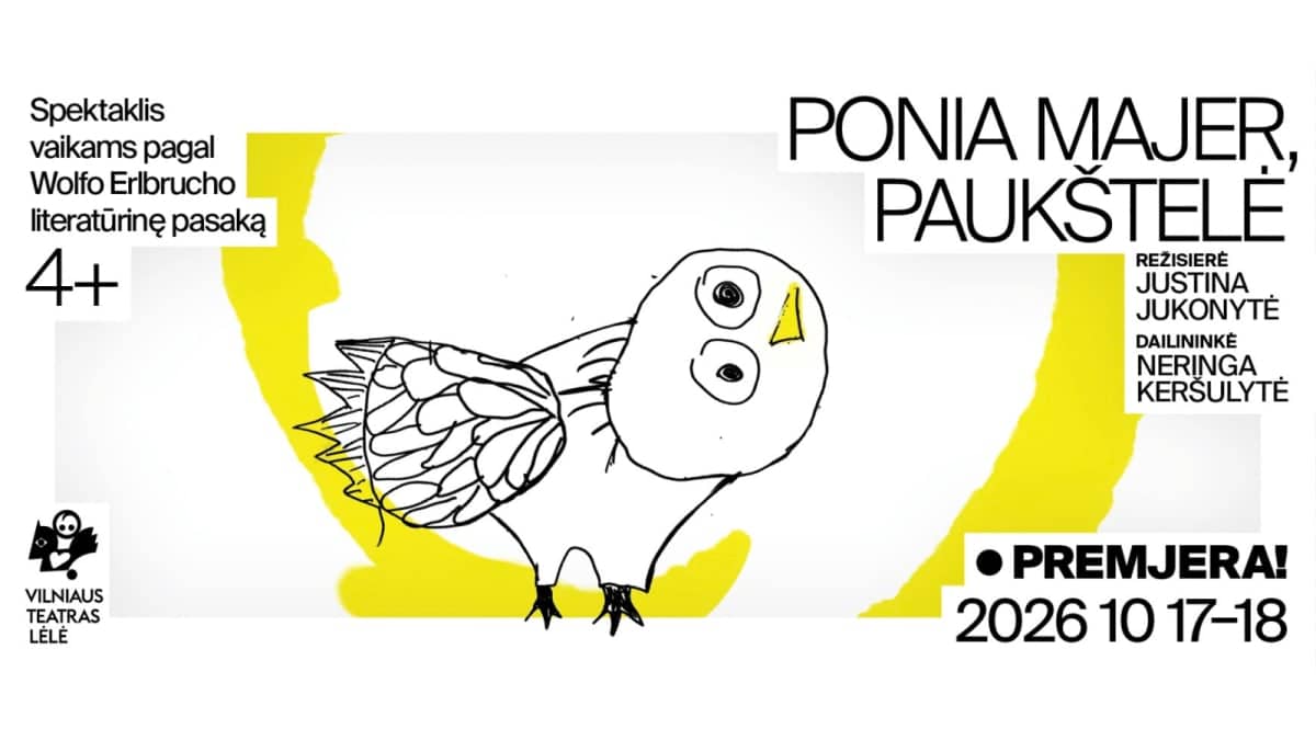 PONIA MAJERE, PUTNĖLĖ | Izrāde bērniem pēc Volfa Erlbruha literārās pasakas