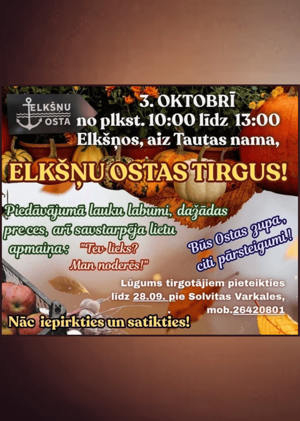 ELKŠŅU OSTAS TIRGUS