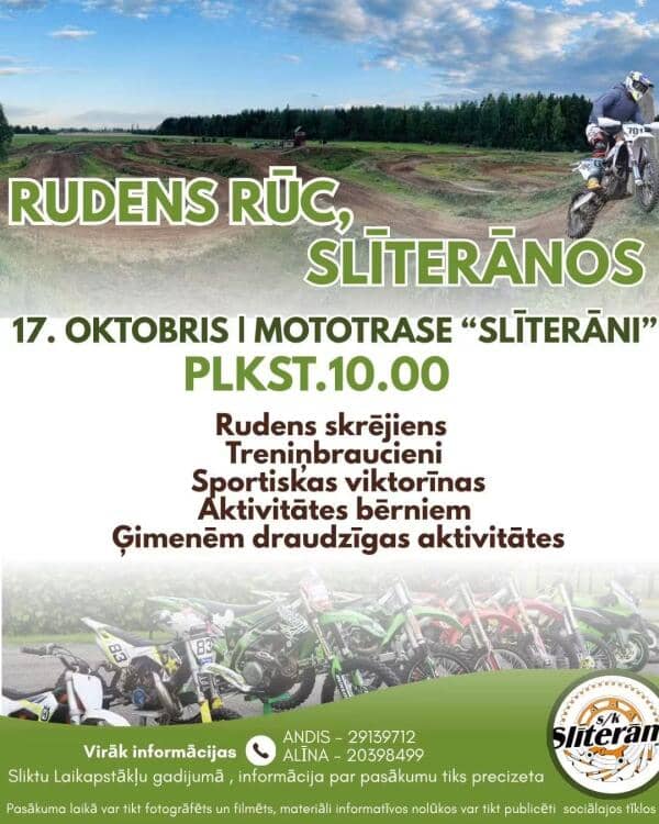 RUDENS RŪC. MOTOTRASĒ "SLĪTERĀNI"