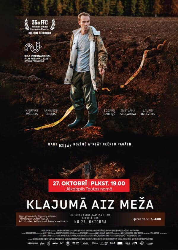 Spēlfilma “Klajumā aiz meža” Jēkabpils Tautas namā
