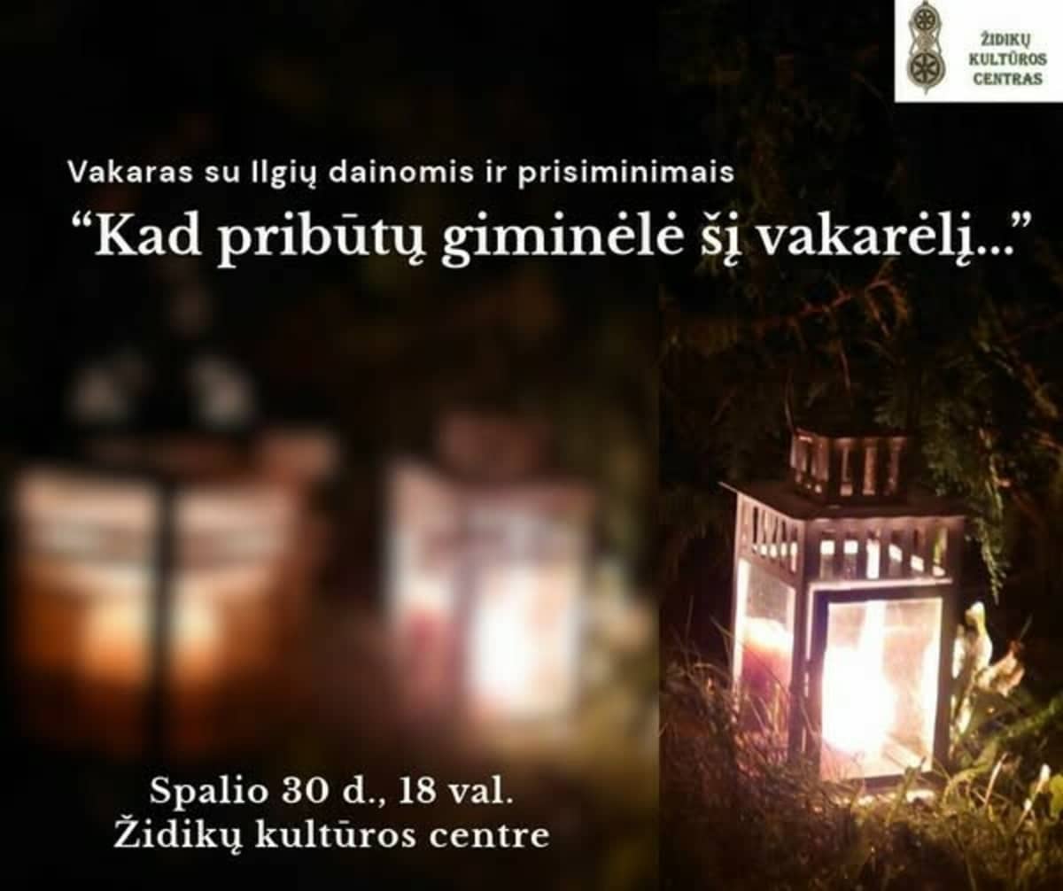 Vakars ar Ilģu dziesmām un atmiņām Židikos