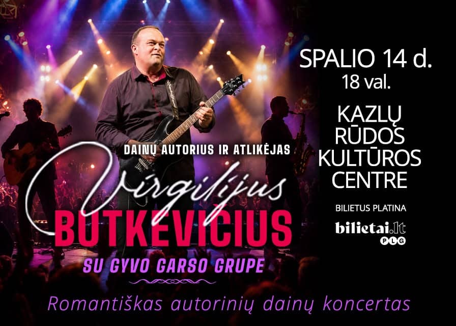 Virgilijaus Butkevičiaus autorinių dainų koncerts