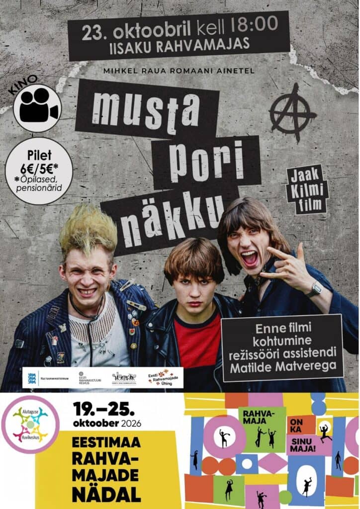 Spēlfilma “Musta pori näkku” un tikšanās vakars ar Matildi Matveri