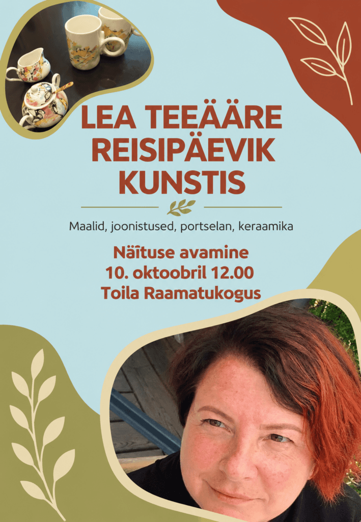 “Reisipäevik kunstis” – Lea Teeääre izstādes atklāšana