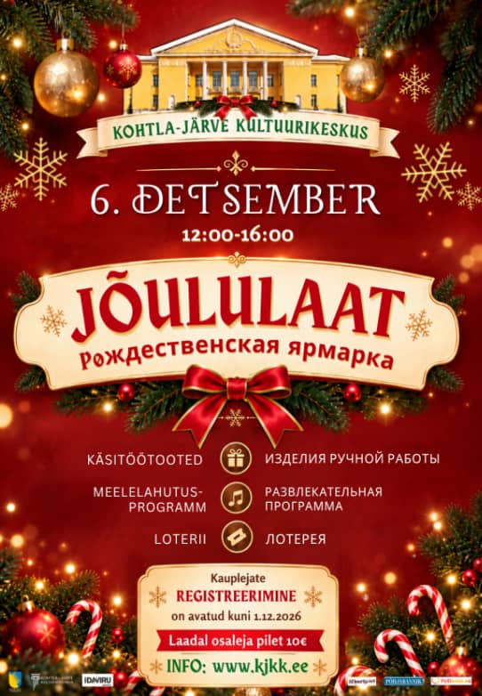 Ida-Virumaa amatnieku ZIEMASSVĒTKU TIRGUS