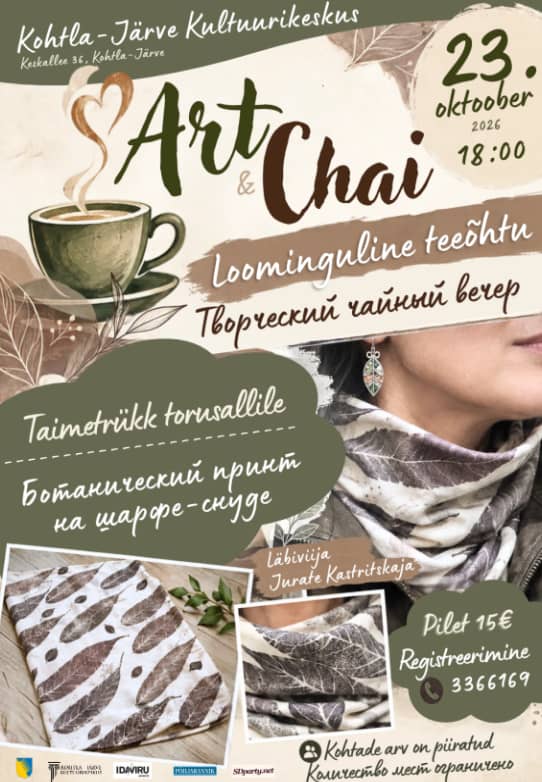 Radošais tējas vakars ART & CHAI