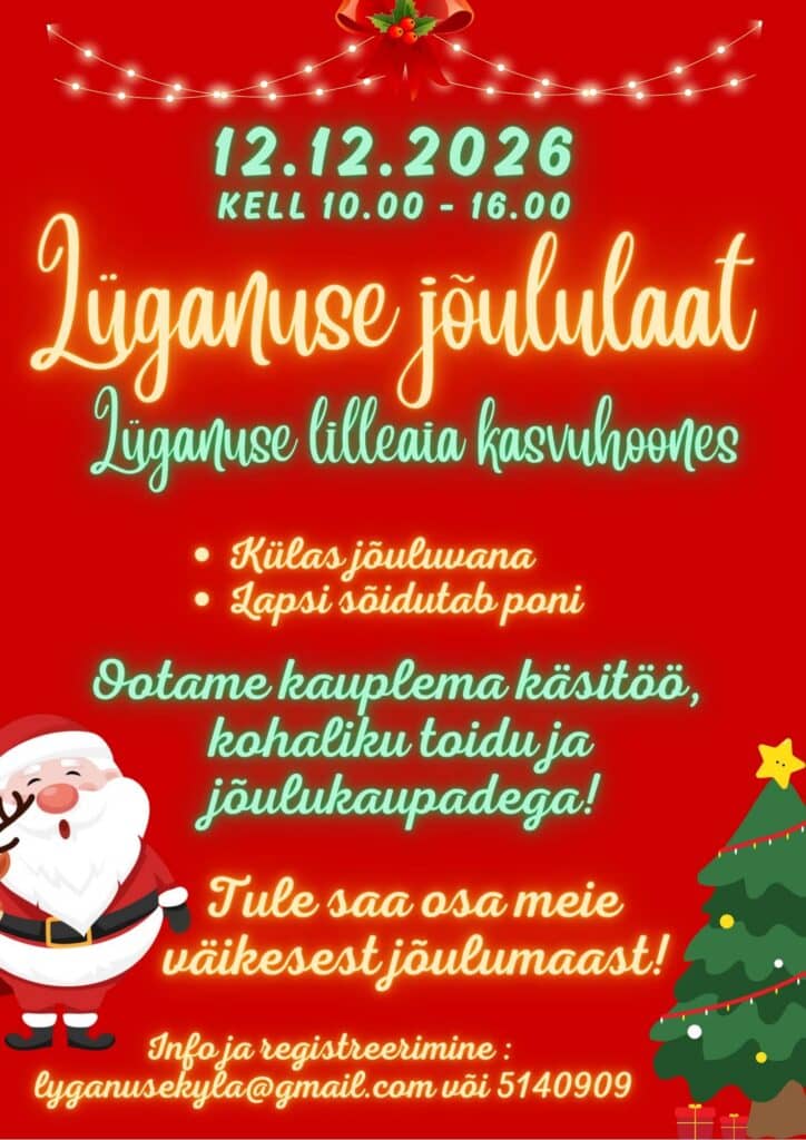 Lüganuse Ziemassvētku tirdziņš