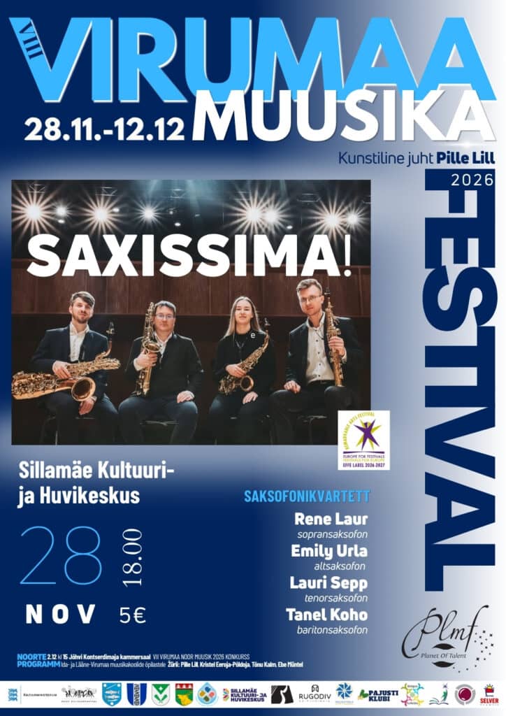 Saksofonu kvartets SAXISSIMA!