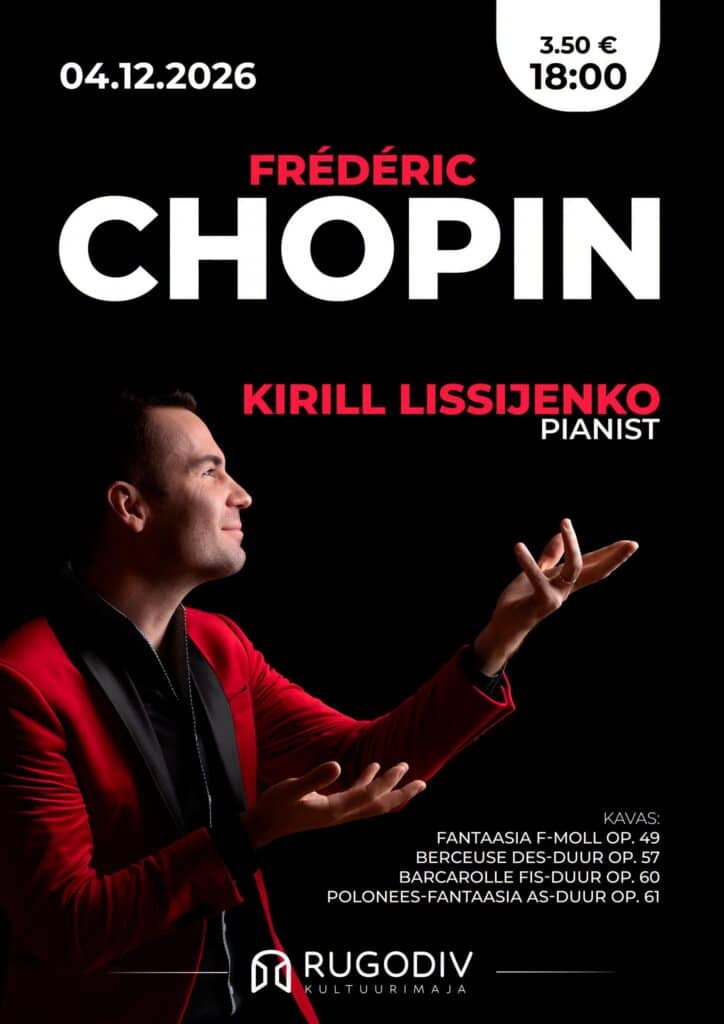 Frédéric Chopin, pianists Kirils Ļisijenko