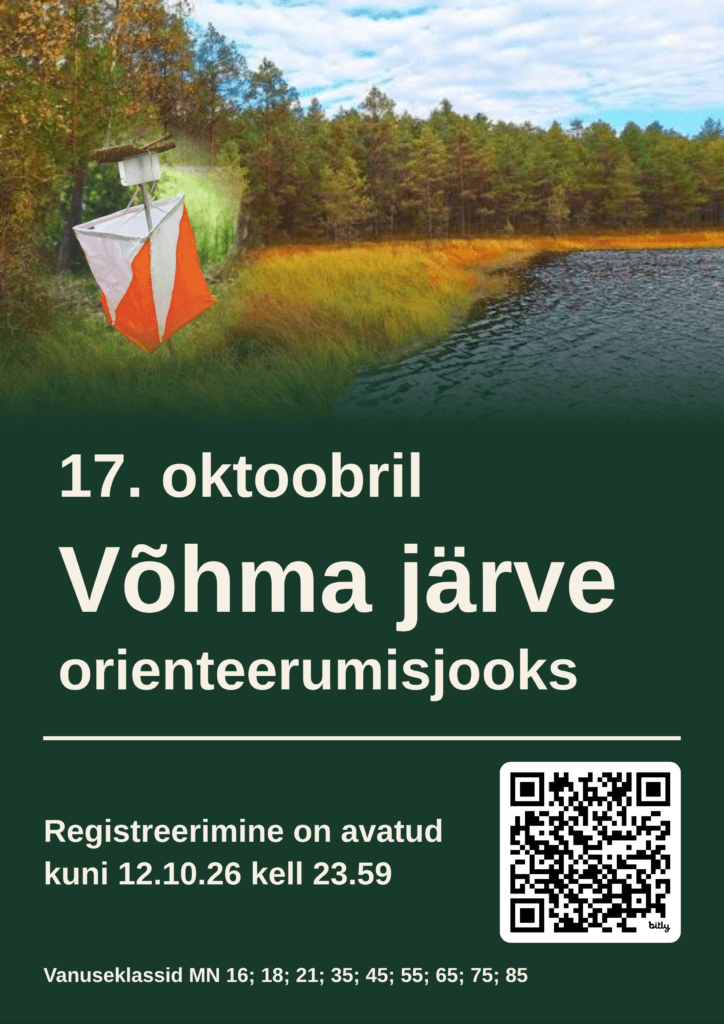 Võhma ezera orientēšanās skrējiens