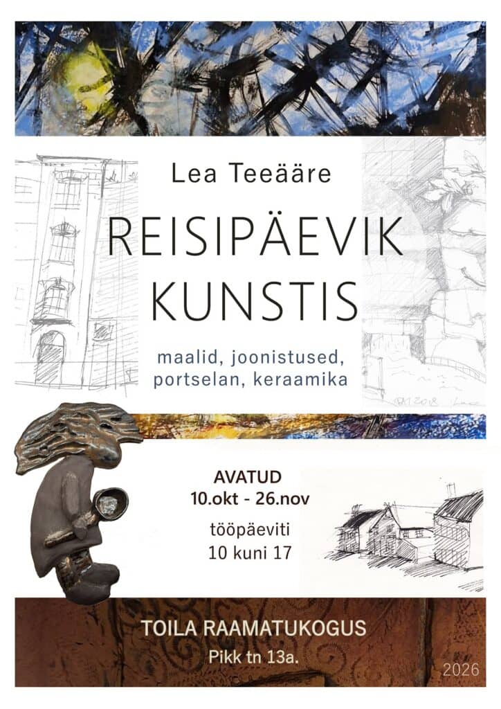 “Ceļojumu dienasgrāmata mākslā” – Lea Teeēres izstāde