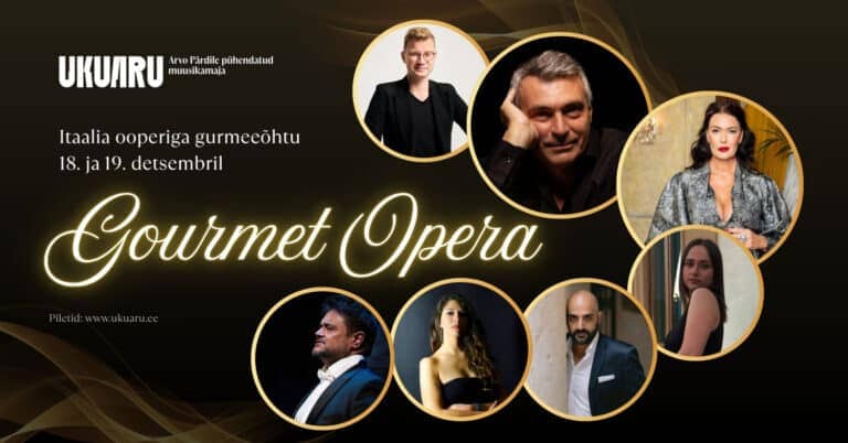 Gourmet Opera. Itāļu operas gardēžu vakars