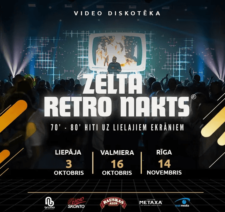 Zelta retro nakts 2026