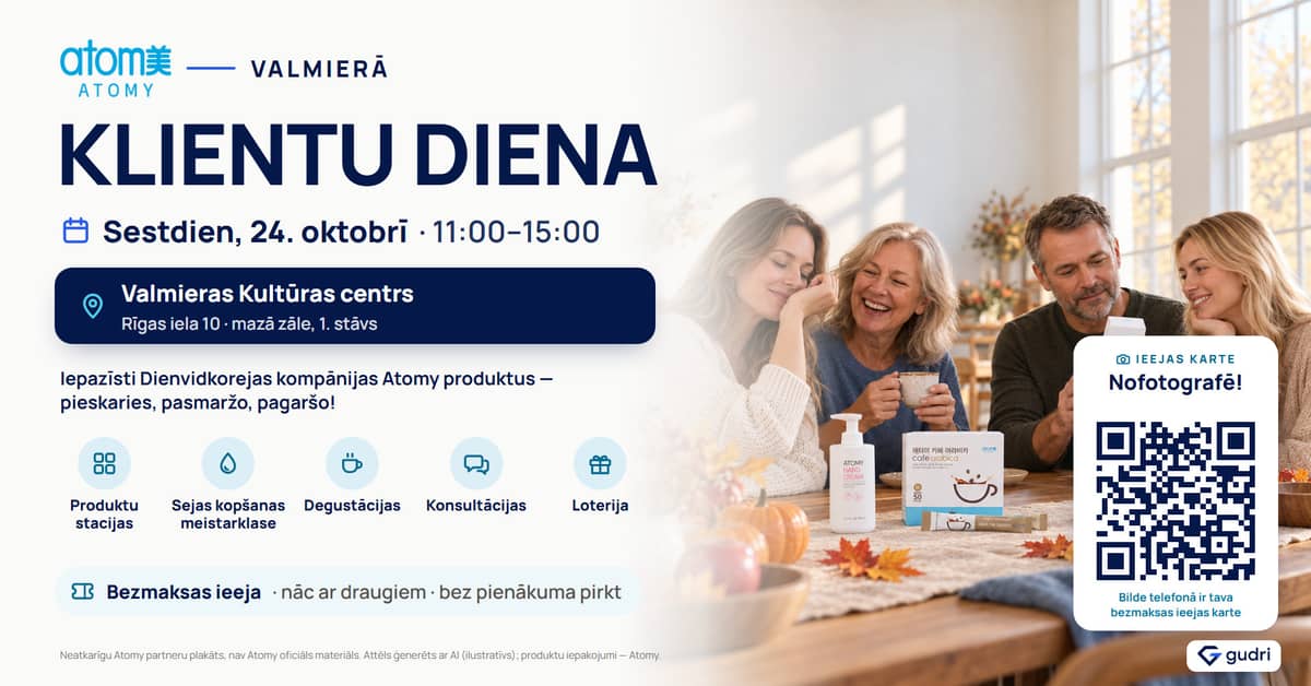 Dienvidkorejas kompānijas Atomy klientu diena