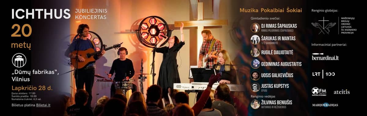 ICHTHUS 20 gadu jubileja