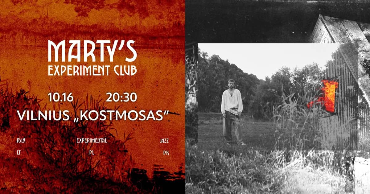 MARTY’S EXPERIMENT CLUB – Albuma prezentācijas koncerts | Viļņa